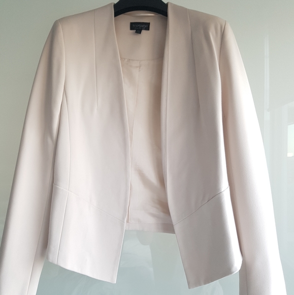 TOPSHOP Georgia blush blazer - Picture 3 of 4